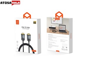 کابل VGA مک دودو ‌Mcdodo CA-7780 VGA to VGA Convertor Cable HD 2M طول 2 متر