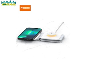 شارژر وایرلس رسی مدل Recci Wireless charger RCW-27 با حداکثر توان 15W