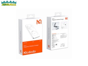 شارژر وایرلس و استند 3 کاره 25 وات مک دودو Mcdodo مدل CH-1150