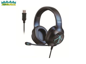 هدفون سیمی گیمینگ لنوو Lenovo ThinkPlus G60A Wired RGB Gaming Headphone