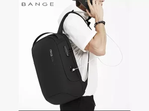 کوله ضد سرقت و ضد آب یو اس بی دار بنج Bange BG-7225 Men Waterproof Anti-theft Backpack