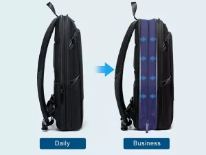 کوله پشتی مسافرتی ضد آب لپ تاپ 17 اینچی بنج Bange BG77115D Bag Slim Backpack Laptop 17" Inch