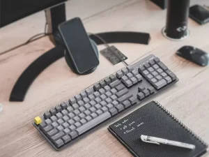 کیبورد بلوتوث شیائومی Xiaomi LOFREE Keyboard EH112S Retro Mechanical Bluetooth JZJP01