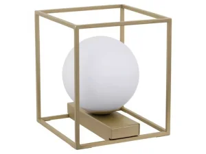 چراغ رومیزی شیائومی label EGLO gold cube atmosphere table lamp 97794C