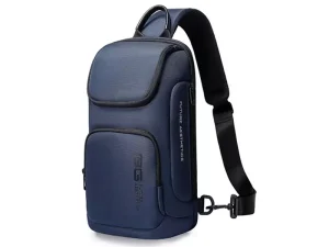 کوله تک بند منشوری با ظرفیت 7.9 اینچ دارای پورت USB بنج BANGE BG-7213 PRISM CROSSBODY BAG