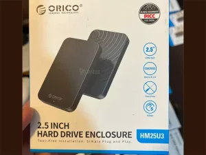 محفظه هارد دیسک ۲.۵ اینچ اوریکو ORICO 2.5 inch M25C3-GR USB3.1 Gen1 Type-C Hard Drive Enclosure