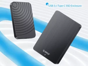 محفظه هارد دیسک ۲.۵ اینچ اوریکو ORICO 2.5 inch M25C3-GR USB3.1 Gen1 Type-C Hard Drive Enclosure