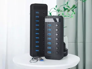 هاب یو اس بی فست 16 پورت اوریکو ORICO CT2U3-16AB Multi-Port Hub With Individual Switches USB3