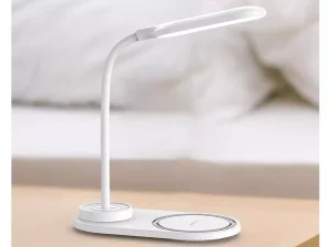 شارژر بی سیم و چراغ رومیزی رسی Recci Desktop Wireless Charging Lamp RLS-L08