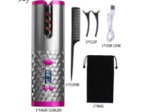 فر کننده مو اتوماتیک شارژی گرین لاین Green lion auto hair curler