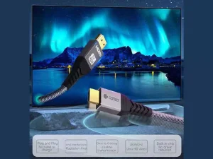 کابل دو سر اچ دی ام آی 1 متری کوتتسی Coteetci dual HDMI video cable 1m 87105