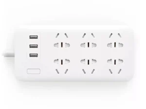 چند راهی و شارژر 6 سوکت و 3 یو اس بی شیائومی Xiaomi CXB6-1QM Power Strip