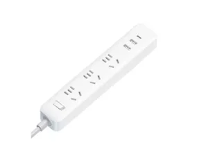 چند راهی 3 سوکت، 2 یو اس بی و 1 تایپ سی شیائومی Xiaomi XMCXB05QMN Power Strip 1Type C 2USB 3 Power Socket