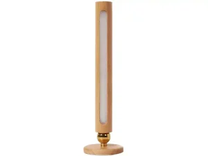 چراغ دیواری سنسور حرکتی قابل شارژ چوبی Auraglow Wooden Rechargeable Motion Sensor Wall Light TAIGA