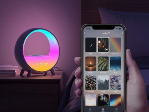 ساعت رومیزی 5کاره مدل WIFI Smart Wake Up Light