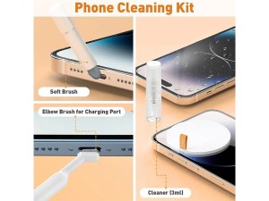 کیت تمیزکننده گجت‌های ۲۰ در ۱ مدل Q20 ا 20 IN 1 Multifunctional Cleaning Tools Kit Dust Removal Brush