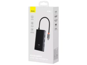 هاب تایپ سی 8 پورت بیسوس Baseus StarJoy Series USB-C Hub 8in1 WKWG080213