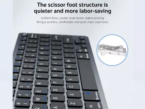 ست کیبورد و موس بی سیم کوتتسی Coteetci wireless keyboard and mouse set 84006