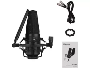 میکروفون دوتایی با سیم بویا BOYA BY-M1DM Omnidirectional Microphone