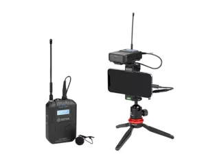 میکروفون بی سیم یقه ای بویا BOYA BY-WM6S Wireless Omni Lavalier Microphone