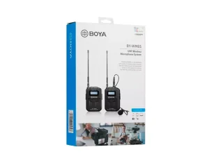 میکروفون بی سیم یقه ای بویا BOYA BY-WM6S Wireless Omni Lavalier Microphone