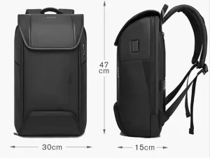 کوله پشتی ضد سرقت یو اس بی دار لپ تاپ 15.6 اینچی بنج BANGE BG-7276 Premium Anti-Theft Backpack