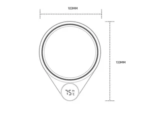 زیر لیوانی حرارتی شیائومی Xiaomi Liberfeel Maoxin Q42 Smart Heating Coaster