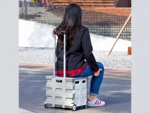 چرخ خرید دستی بزرگ تاشو 55 لیتری شیائومی Xiaomi MAIWEI Foldable Trolley Cart 55L TN-SNX02