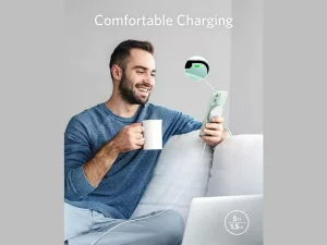 شارژر وایرلس مغناطیسی رومیزی سه کاره آیفون 15 وات ویوو Wiwu PA3IN1B Power Air 15W 3 In 1 Wireless Charger