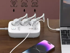 چند راهی و شارژر 6 سوکت و 3 یو اس بی شیائومی Xiaomi CXB6-1QM Power Strip