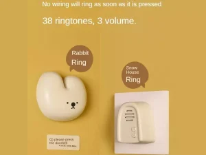 زنگ درب بی‌ سیم MUID Wireless Doorbell H-R-01