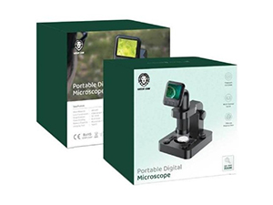 میکروسکوپ دیجیتال قابل حمل گرین لاین Green Lion Portable Digital Microscope دارای زوم 100 برابری