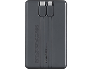 پاوربانک 10000 پرودو Porodo Slim Power Bank PD-PBFCH029 توان 22.5 وات و کابل متصل