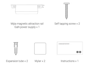 چراغ‌های مغناطیسی چند منظوره شیائومی Magnetic Track Light