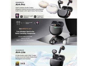 هندزفری بلوتوث دوگوش ساندپیتز SoundPeats Air4 Pro