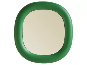 آینه آرایشی رومیزی هوشمند شارژی MUID large round mirror smart makeup mirror desktop