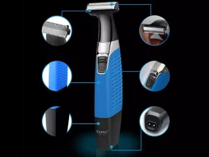 ریش تراش شارژی کمی Kemei KM-1910 Waterproof Electric Shaver USB Rechargeable