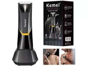 ریش تراش و ماشین اصلاح موی سر و بدن حرفه‌ای شارژی کمی Kemei KM-696 5 in 1 trimmer shaver