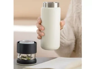 فلاسک دماسنج دار و قابل حمل شیائومی Xiaomi Youpin QUANGE Smart Tea Insulation Mug H8133