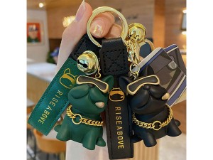 جاکلیدی فانتزی طرح بولداگ Y Baimao original cool bulldog keychain