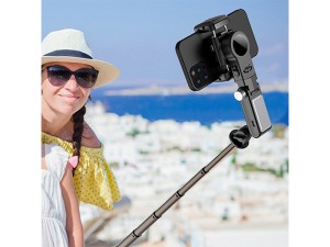 گیمبال و مونوپاد سه پایه دار گوشی موبایل ویوو WiWU Auto Tracking Gimbal Tripod Wi-SE006