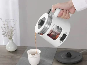 قوری برقی اتوماتیک شیائومی مدل Xiaomi Electric teapot Life Elements Automatic Steamer With Tea Maker I38-H01