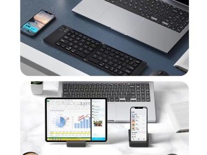 کیبورد بی سیم با طراحی شفاف کوتتسی coteetci 84012 Punk Wireless Keyboard