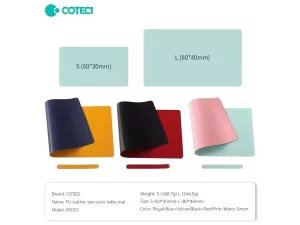 شارژر وایرلس و موس پد کوتتسی Coteetci Wireless Charge Mouse Pad CS5186-BK