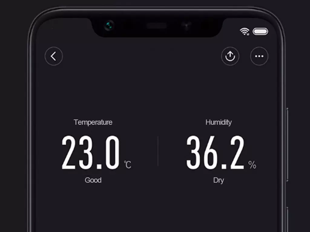 سنسور دما و رطوبت شیائومی Xiaomi Mijia Hygrometer Lite CGDK2 Temperature and Humidity Sensor