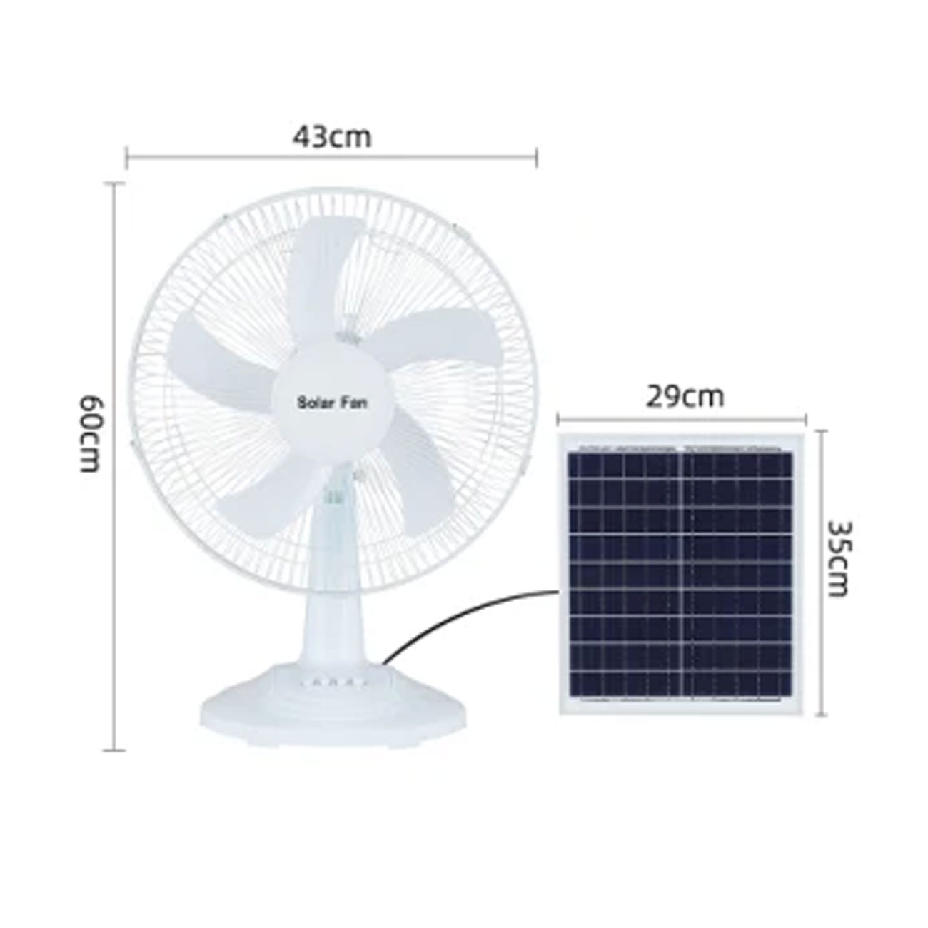 پنکه و کولر آبی شارژی پرودو Porodo PD-LSACF Nano Mist Cooling Fan