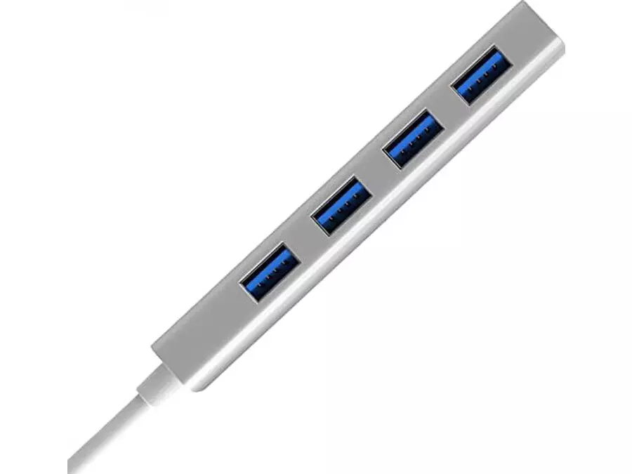 هاب تایپ سی پنج پورت کوتتسی Coteetci HDMI USB3.0*2 ·PD3.0 Gigabit Ethernet 16002