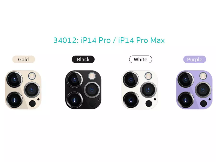 محافظ لنز دوربین آیفون 13 پرو و آیفون 13 پرومکس کوتتسی Coteetci lens film iphone 13 Pro/ 13Pro Max 34008