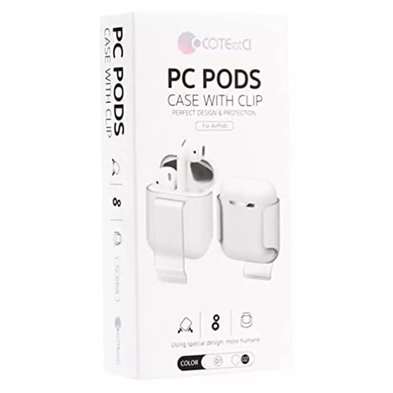 کاور کمربندی ایرپادز 3 کوتتسی Coteetci Airpods 3 belt clip case 73006