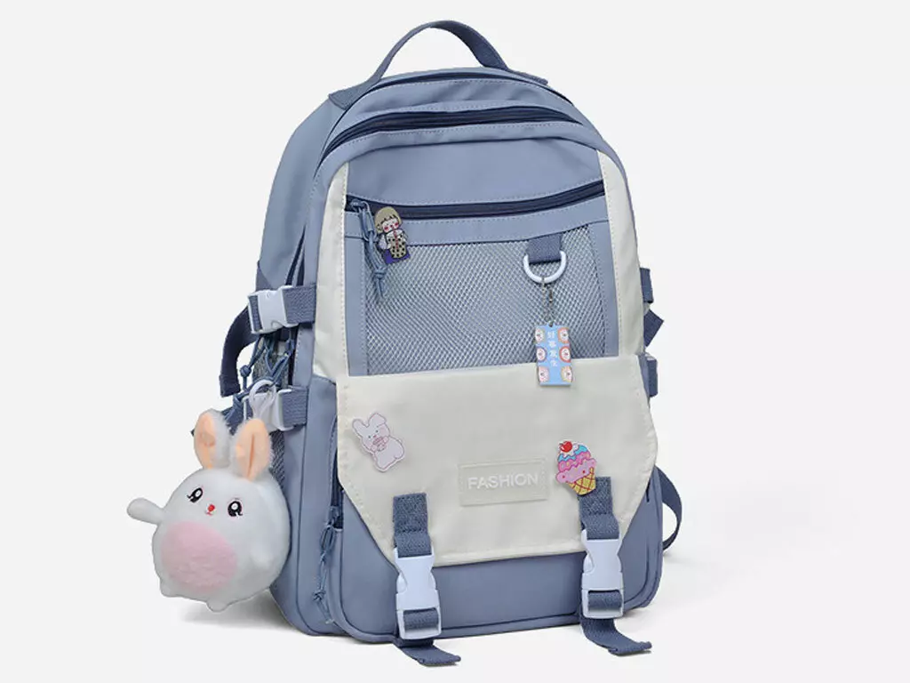 کوله پشتی با ظرفیت بزرگ IOS/Aiguoshi high school students’ fashionable large-capacity backpack 3268